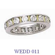 Diamond Wedding Ring - WEDD 011